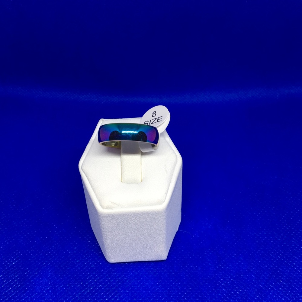 Stainless Steel Rainbow Band - Picture 3 of 5